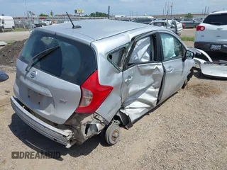 2016 Nissan Note S with VIN 3N1CE2CP2GL405392, listed as a IAAI auction lot 42484125 with Not provided miles and . Bid and sale history available at DreamBid. Image 4.