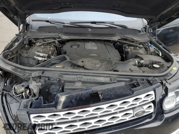 2017 Land Rover Range Rover Sport HSE with VIN SALWR2FK1HA673690, listed as a Copart auction lot 50484525 with 123,544 mi miles and Salvage Title. Bid and sale history available at carsss.com. Image 12.