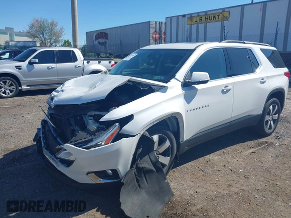 2021 Chevrolet Traverse LT z VIN 1GNEVHKW3MJ151106, wystawiony jako IAAI lot #42138456 z przebiegiem 46 605 mil mil oraz . Historia ofert i sprzedaży dostępna na DreamBid. Obrazek 17.