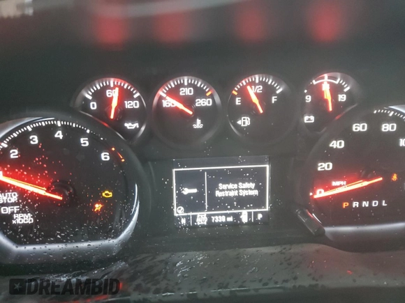 2024 GMC Sierra 1500 with VIN 3GTNUAED0RG333478, listed as a Copart auction lot 86540664 with 7,339 mi miles and Salvage Title. Bid and sale history available at DreamBid. Image 9.