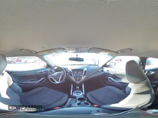 2017 Hyundai Veloster with VIN KMHTC6AD2HU322311, listed as a Copart auction lot 86637864 with 127,604 mi miles and Salvage Title. Bid and sale history available at carsss.com. Image 13.