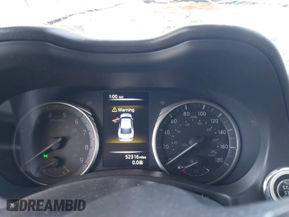 2020 Infiniti Q50 EDITION 30 with VIN JN1EV7APXLM201755, listed as a IAAI auction lot 41505386 with 52,316 mi miles and . Bid and sale history available at carsss.com. Image 7.