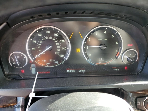 2015 BMW X5 sDrive35i with VIN 5UXKR2C53F0H39746, listed as a Copart auction lot 89006265 with 120,532 mi miles and Salvage Title. Bid and sale history available at carsss.com. Image 9.