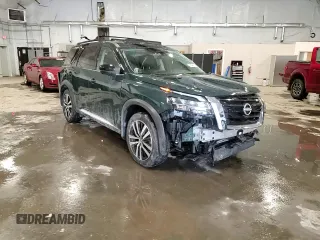 2024 Nissan Pathfinder Platinum z VIN 5N1DR3DK2RC202673, wystawiony jako Copart lot #43844925 z przebiegiem 16 813 mil mil oraz Szkoda całkowita • Salvage title. Historia ofert i sprzedaży dostępna na DreamBid. Obrazek 15.