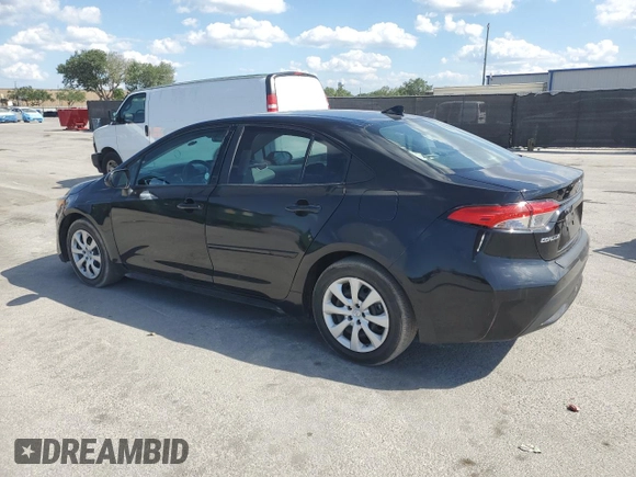 2020 Toyota Corolla LE with VIN 5YFEPRAE7LP065132, listed as a Copart auction lot 51089695 with 16,822 mi miles and Clean Title. Bid and sale history available at carsss.com. Image 2.