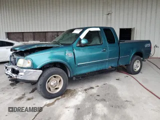 1998 Ford F-150 z VIN 1FTZX18W0WNC13642, wystawiony jako Copart lot #81470734 z przebiegiem 255 083 mil mil oraz Szkoda całkowita • Salvage title. Historia ofert i sprzedaży dostępna na DreamBid. Obrazek 1.