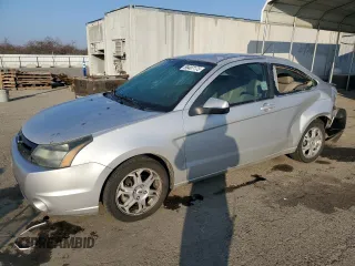 2009 Ford Focus SE with VIN 1FAHP32N39W214313, listed as a Copart auction lot 89407175 with 213,650 mi miles and Salvage Title. Bid and sale history available at carsss.com. Image 1.