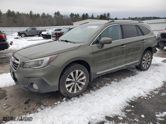 2018 Subaru Outback Touring with VIN 4S4BSATC5J3362111, listed as a Copart auction lot 86124114 with 237,486 mi miles and Salvage Title. Bid and sale history available at carsss.com. Image 1.