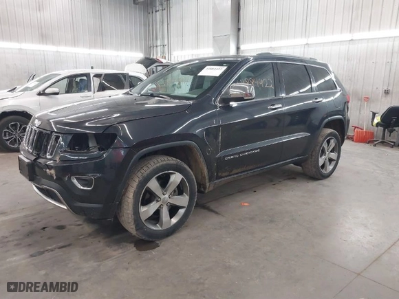 2015 Jeep Grand Cherokee Limited with VIN 1C4RJFBG8FC665320, listed as a IAAI auction lot 41884422 with 125,610 mi miles. Bid and sale history available at carsss.com. Image 2.