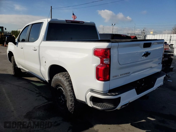 2023 Chevrolet Silverado 1500 RST with VIN 3GCUDEE8XPG130861, listed as a Copart auction lot 43488833 with 1,991 mi miles and Salvage Title. Bid and sale history available at carsss.com. Image 2.