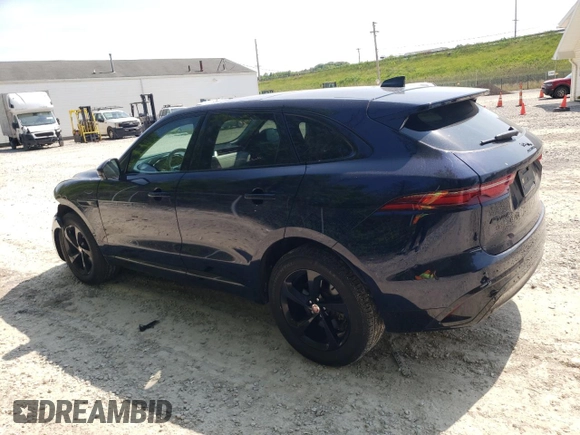 2022 Jaguar F-Pace S z VIN SADCJ2EX5NA698297, wystawiony jako Copart lot #58748925 z przebiegiem 46 525 mil mil oraz Szkoda całkowita • Salvage title. Historia ofert i sprzedaży dostępna na DreamBid. Obrazek 2.
