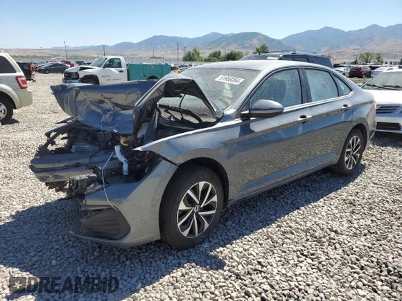2023 Volkswagen Jetta S with VIN 3VW4M7BU0PM024723, listed as a Copart auction lot 61958364 with Not provided miles and Salvage title. Bid and sale history available at DreamBid. Image 1.