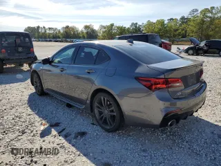 2020 Acura TLX w/A-Spec Pkg with VIN 19UUB1F69LA008949, listed as a Copart auction lot 82822814 with 57,244 mi miles and Non Repairable. Bid and sale history available at carsss.com. Image 2.
