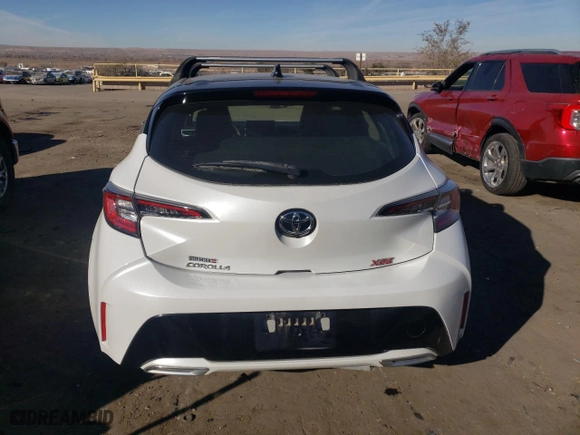 2021 Toyota Corolla Hatchback XSE with VIN JTNA4MBE3M3118326, listed as a Copart auction lot 81740414 with 49,015 mi miles and Salvage Title. Bid and sale history available at carsss.com. Image 6.