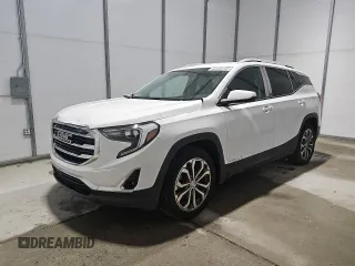 2019 GMC Terrain SLT z VIN 3GKALPEX3KL123005, wystawiony jako Copart lot #55060885 z przebiegiem 95 524 mil mil oraz Czysty tytuł • Clean title. Historia ofert i sprzedaży dostępna na DreamBid. Obrazek 1.