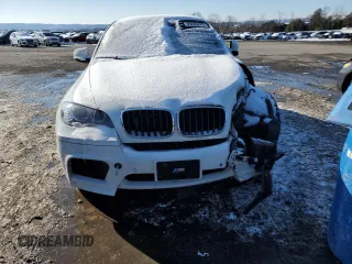 2012 BMW X6 M with VIN 5YMGZ0C56CLL29503, listed as a Copart auction lot 89285075 with 0 mi miles and Salvage Title. Bid and sale history available at carsss.com. Image 5.