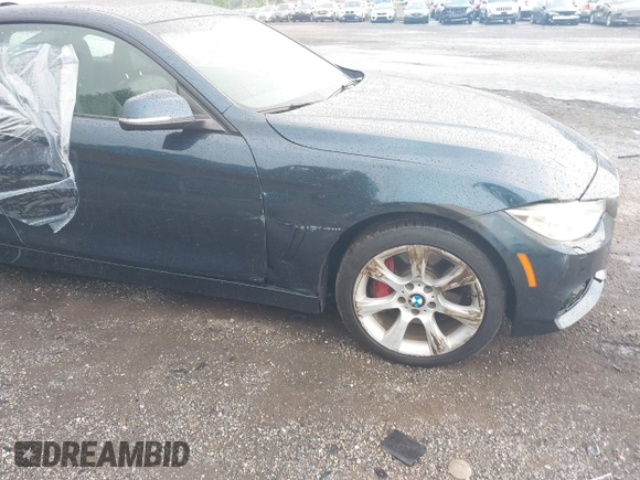 2014 BMW 4 Series 435i xDrive with VIN WBA3R5C58EK188668, listed as a IAAI auction lot 39946954 with 89,513 mi miles and . Bid and sale history available at DreamBid. Image 6.