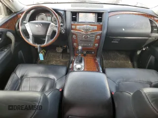 2015 Infiniti QX80 with VIN JN8AZ2NC6F9371858, listed as a Copart auction lot 51771265 with 200,954 mi miles and Salvage Title. Bid and sale history available at carsss.com. Image 8.