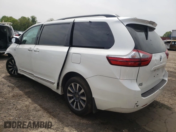 2020 Toyota Sienna XLE with VIN 5TDDZ3DCXLS251932, listed as a Copart auction lot 56340435 with Not provided miles and Salvage title. Bid and sale history available at DreamBid. Image 2.