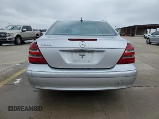 2003 Mercedes-Benz E-Class 5.0L with VIN WDBUF70J53A256617, listed as a Copart auction lot 88287915 with 0 mi miles and Clean Title. Bid and sale history available at carsss.com. Image 6.