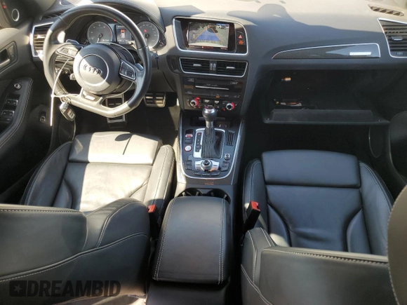 2016 Audi SQ5 Premium Plus with VIN WA1CCAFP6GA018709, listed as a Copart auction lot 66580885 with 101,899 mi miles and Salvage title. Bid and sale history available at DreamBid. Image 8.