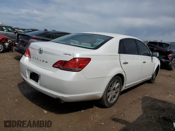 2010 Toyota Avalon XL with VIN 4T1BK3DB1AU366863, listed as a Copart auction lot 54527325 with 186,282 mi miles and Clean Title. Bid and sale history available at carsss.com. Image 3.