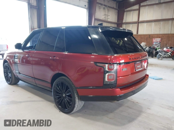2018 Land Rover Range Rover HSE with VIN SALGS2SV6JA504358, listed as a IAAI auction lot 42692991 with 63,888 mi miles and . Bid and sale history available at DreamBid. Image 3.