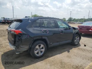 2023 Toyota RAV4 Hybrid XLE with VIN 4T3RWRFV5PU104535, listed as a Copart auction lot 60043745 with 13,886 mi miles and Salvage title. Bid and sale history available at DreamBid. Image 3.