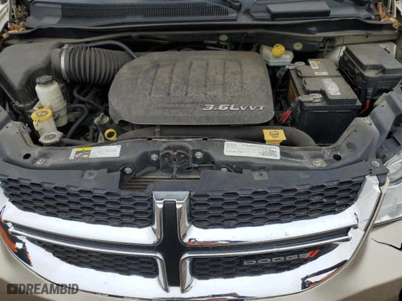 2016 Dodge Grand Caravan Canada Value Package with VIN 2C4RDGBG5GR197097, listed as a Copart auction lot 44458715 with 103,990 mi miles and Salvage Title. Bid and sale history available at carsss.com. Image 12.