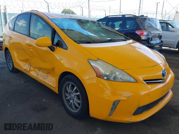 2013 Toyota Prius Two with VIN JTDZN3EU2D3254285, listed as a IAAI auction lot 42014558 with 369,654 mi miles and . Bid and sale history available at carsss.com. Image 1.