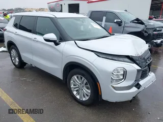 2023 Mitsubishi Outlander ES z VIN JA4J3TA86PZ027866, wystawiony jako IAAI lot #41442462 z przebiegiem 162 406 mil mil oraz . Historia ofert i sprzedaży dostępna na DreamBid. Obrazek 1.