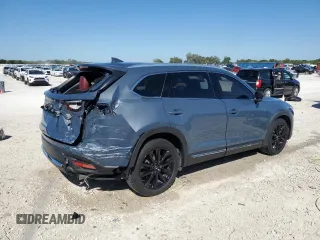 2023 Mazda CX-9 Carbon Edition with VIN JM3TCBDY8P0653953, listed as a Copart auction lot 48810905 with 27,677 mi miles and Salvage title. Bid and sale history available at DreamBid. Image 3.