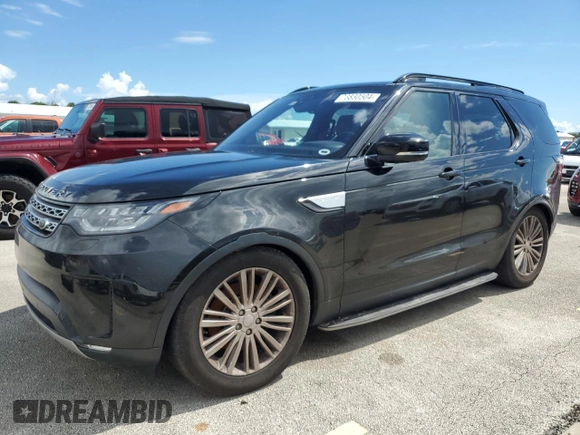 2017 Land Rover Discovery HSE with VIN SALRRBBK6HA013695, listed as a Copart auction lot 73830504 with 0 mi miles and Non Repairable. Bid and sale history available at carsss.com. Image 1.