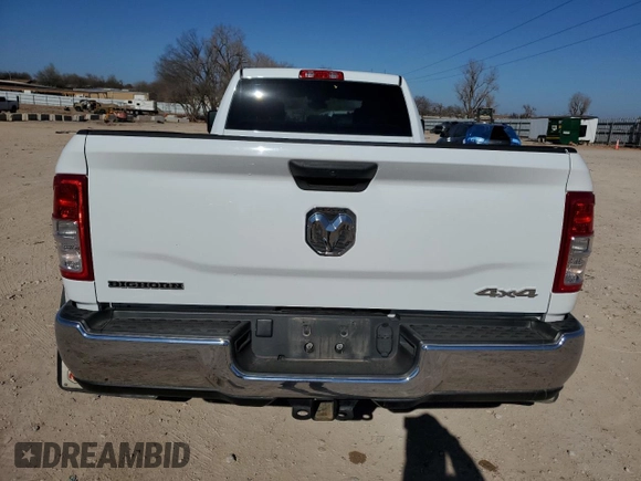 2023 Ram 3500 SLT with VIN 3C63RRHL1PG541870, listed as a Copart auction lot 89345995 with 42,080 mi miles and Salvage Title. Bid and sale history available at carsss.com. Image 6.