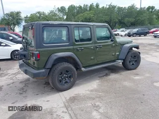2021 Jeep Wrangler Unlimited Sport S с VIN 1C4HJXDNXMW553207, выставлен на аукционе IAAI как лот 42791218 с пробегом 69 770 миль миль и . История ставок и продаж доступна на DreamBid. Изображение 4.