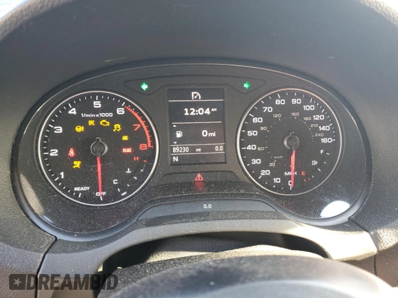 2017 Audi A3 Premium Plus z VIN WAUJ8GFF5H1034634, wystawiony jako Copart lot #50577585 z przebiegiem 89 230 mil mil oraz Szkoda całkowita • Salvage title. Historia ofert i sprzedaży dostępna na DreamBid. Obrazek 9.
