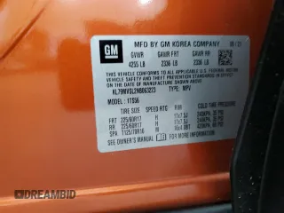 2022 Chevrolet TrailBlazer ACTIV with VIN KL79MVSL2NB063223, listed as a Copart auction lot 67947704 with 34,799 mi miles and Salvage Title. Bid and sale history available at DreamBid. Image 13.