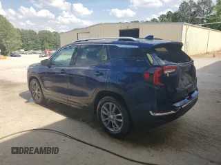 2023 GMC Terrain SLT with VIN 3GKALPEG3PL164452, listed as a Copart auction lot 55473515 with 48,586 mi miles and Salvage title. Bid and sale history available at DreamBid. Image 2.