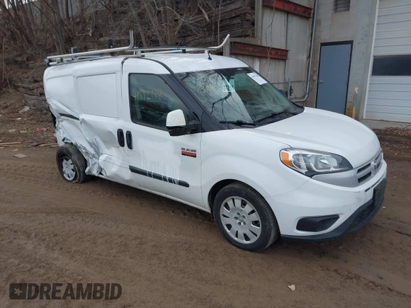 2018 Ram ProMaster City Cargo Tradesman SLT with VIN ZFBERFBB8J6L51690, listed as a IAAI auction lot 41592368 with 92,177 mi miles and . Bid and sale history available at DreamBid. Image 1.