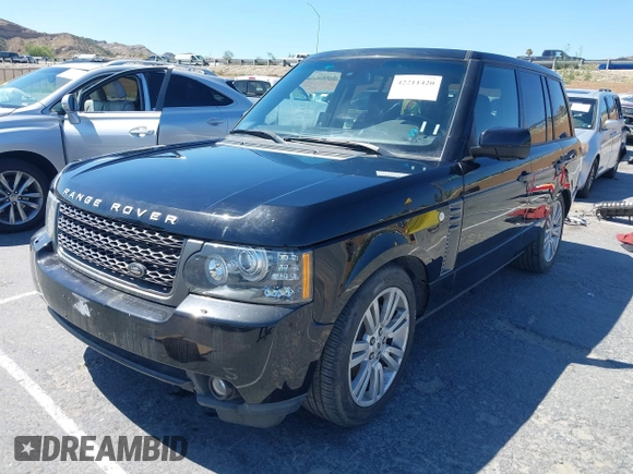 2011 Land Rover Range Rover HSE Lux with VIN SALMF1D45BA354685, listed as a IAAI auction lot 42211420 with Not provided miles and . Bid and sale history available at DreamBid. Image 2.