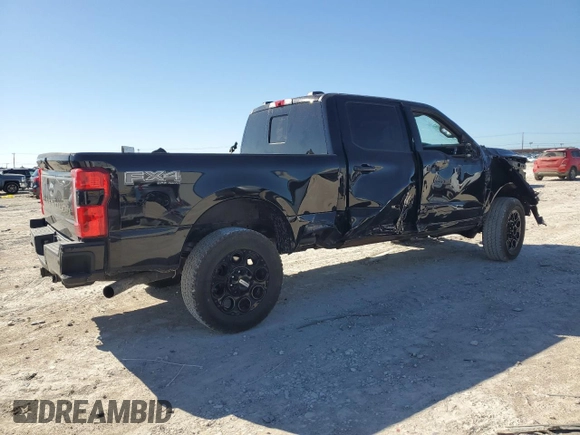 2024 Ford Super Duty F-250 SRW XL with VIN 1FT8W2BN8REE93710, listed as a Copart auction lot 43568815 with 10,088 mi miles and Salvage Title. Bid and sale history available at carsss.com. Image 3.