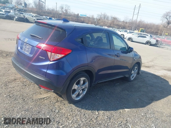 2016 Honda HR-V EX-L w/Navi with VIN 3CZRU6H74GM736618, listed as a IAAI auction lot 41735309 with 57,530 mi miles. Bid and sale history available at carsss.com. Image 4.