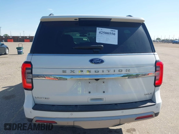 2023 Ford Expedition Max Limited with VIN 1FMJK2A84PEA55610, listed as a IAAI auction lot 42500550 with 48,006 mi miles and . Bid and sale history available at DreamBid. Image 16.
