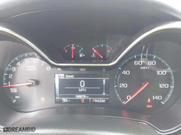 2016 Chevrolet Impala LS with VIN 2G11X5SAXG9132601, listed as a IAAI auction lot 41717761 with 129,278 mi miles. Bid and sale history available at carsss.com. Image 7.