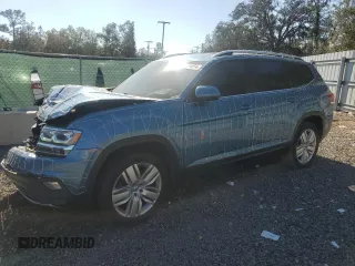 2019 Volkswagen Atlas SE z VIN 1V2WR2CA7KC507560, wystawiony jako Copart lot #50847575 z przebiegiem 94 349 mil mil oraz Szkoda całkowita • Salvage title. Historia ofert i sprzedaży dostępna na DreamBid. Obrazek 1.