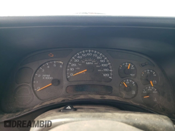 2003 Chevrolet Silverado 1500 with VIN 1GCEC14X33Z271919, listed as a Copart auction lot 53507845 with 233,803 mi miles and Salvage Title. Bid and sale history available at carsss.com. Image 9.