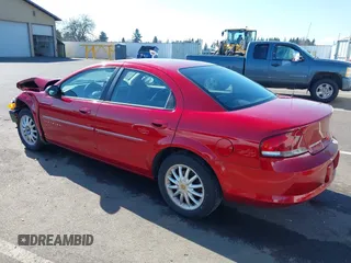 2001 Chrysler Sebring LXi with VIN 1C3EL56U31N704710, listed as a IAAI auction lot 41746277 with 106,050 mi miles and . Bid and sale history available at DreamBid. Image 3.