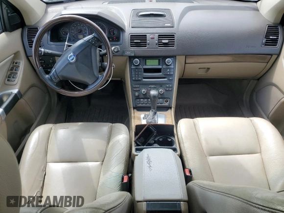 2010 Volvo XC90 I6 with VIN YV4982CZ0A1549048, listed as a Copart auction lot 54525235 with 0 mi miles and Salvage Title. Bid and sale history available at carsss.com. Image 8.