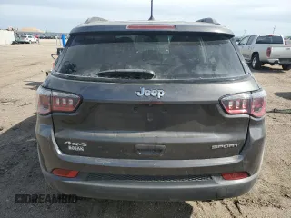 2018 Jeep Compass Sport с VIN 3C4NJDAB3JT213426, выставлен на аукционе Copart как лот 55838045 с пробегом 119 755 миль миль и Списание • Salvage title. История ставок и продаж доступна на DreamBid. Изображение 6.