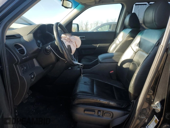 2012 Honda Pilot Touring with VIN 5FNYF4H96CB076730, listed as a Copart auction lot 50161785 with 108,038 mi miles and Salvage Title. Bid and sale history available at DreamBid. Image 7.